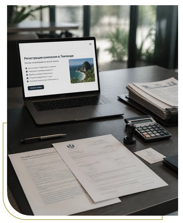 Регистрация компании в Таиланде с сопровождением из Соснового Бора